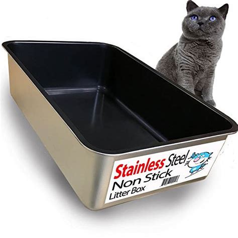 iprimio cat litter box enclosure stainless steel litter box|stainless steel kitty litter box.